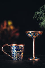 Cup Hand-Painted Flores 184