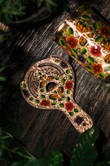 Strainer Hand Painted Mariposa 047