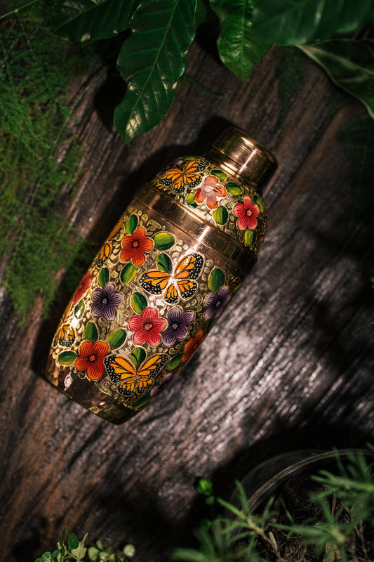 Cobbler Hand Painted Mariposa 048