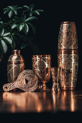 Limited Edition Jaguar Silver Engraved Set 0103