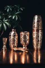 Limited Edition Jaguar Silver Engraved Set 0103