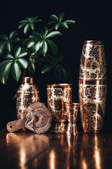 Limited Edition Iguana Silver Engraved Set 0110