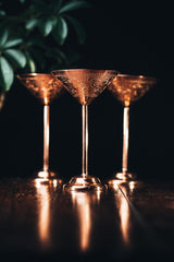 Martini Glass Engraved Flores 156