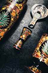 Jigger Hand Painted Agave 064