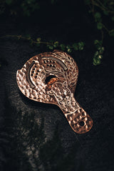 Strainer Silver Engraved Jaguar 107