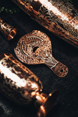 Strainer Silver Engraved Jaguar 107