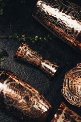 Jigger Silver Engraved Jaguar 108