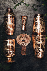 Limited Edition Iguana Silver Engraved Set 0110