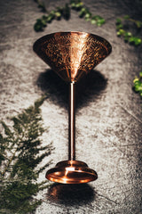 Martini Glass Engraved Flores 156