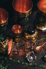 Hand Painted Set Agave 0062