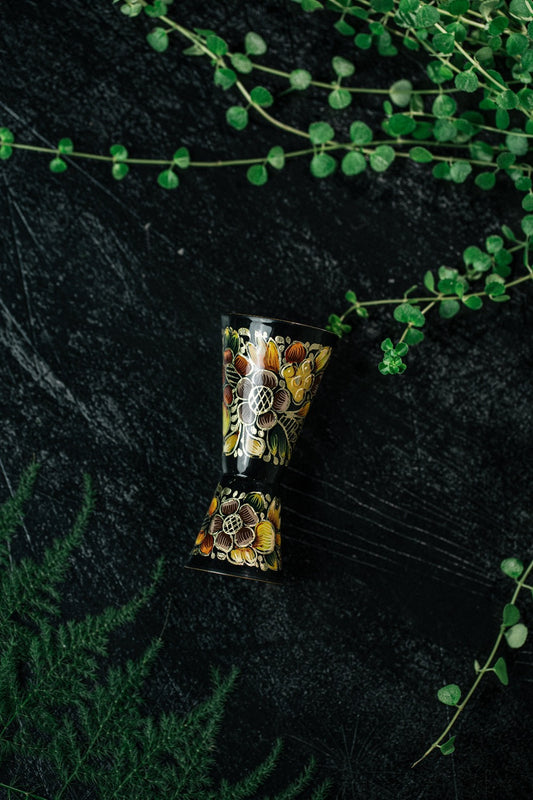 Jigger Hand Painted Agave 064