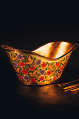 Ice Bucket Hand Painted Mariposa 142