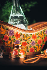 Ice Bucket Hand Painted Mariposa 142