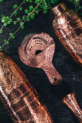 Strainer Engraved Buho 040