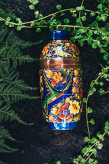 Cobbler Hand Painted Colibrí Azul 060