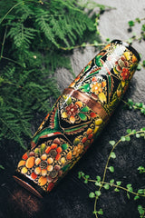 Boston Hand Painted Colibrí Negro 075