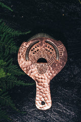 Strainer Engraved Buho 040