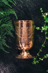 Mixing Glass Engraved Buho 042