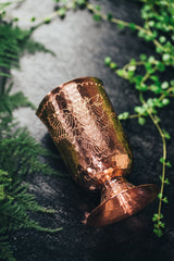 Mixing Glass Engraved Buho 042