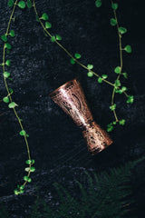 Jigger Engraved Flores 021