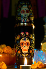 Boston Hand Painted Calavera 073