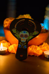 Strainer Hand Painted Calavera 071