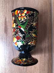 #PerfectyImperfect Hand-Painted Mixing Glass Colibri Negro 079