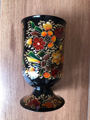 #PerfectyImperfect Hand-Painted Mixing Glass Colibri Negro 079