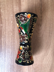 #PerfectlyImperfect Hand-Painted Jigger Colibri Negro 076