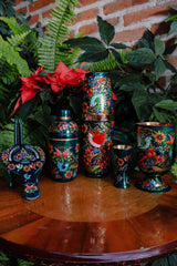 Hand Painted Set Canarios 0306