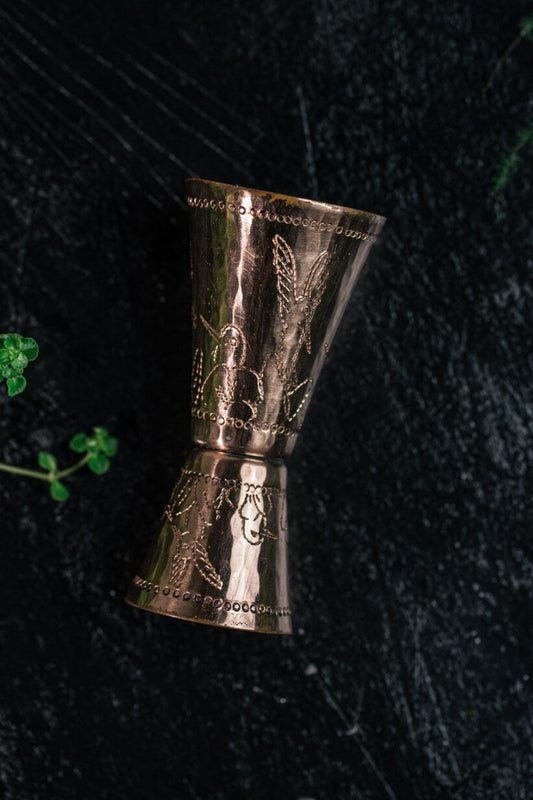 Jigger Engraved Colibrí 030