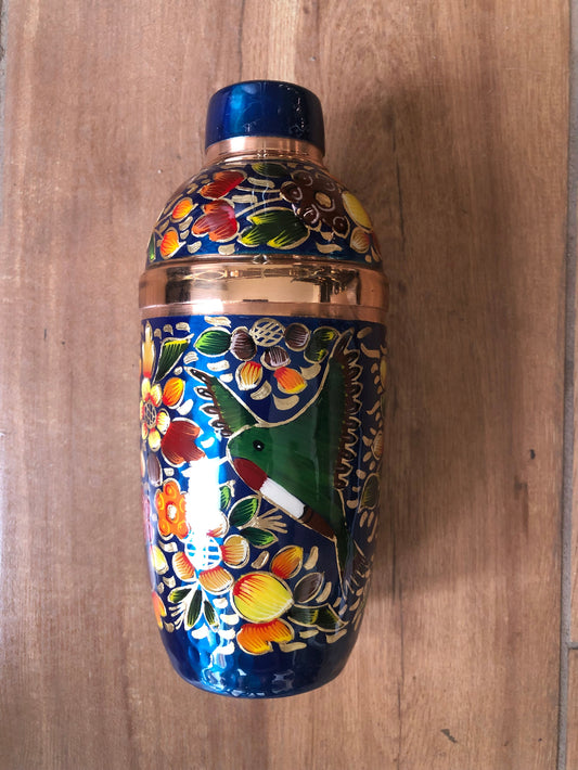 #PerfectlyImperfect Hand-Painted Cobbler Colibri Azul 060