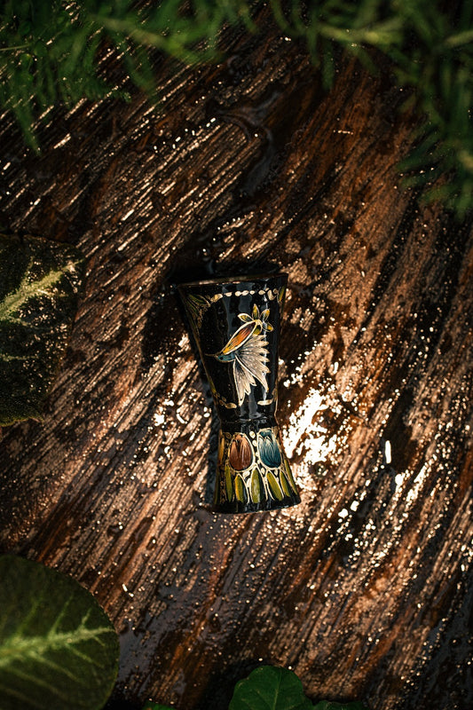 Jigger Hand Painted Tulipanes 053