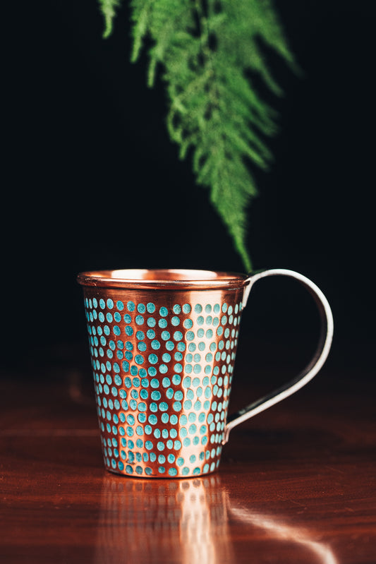 Cup Hand Hammered Verde 313