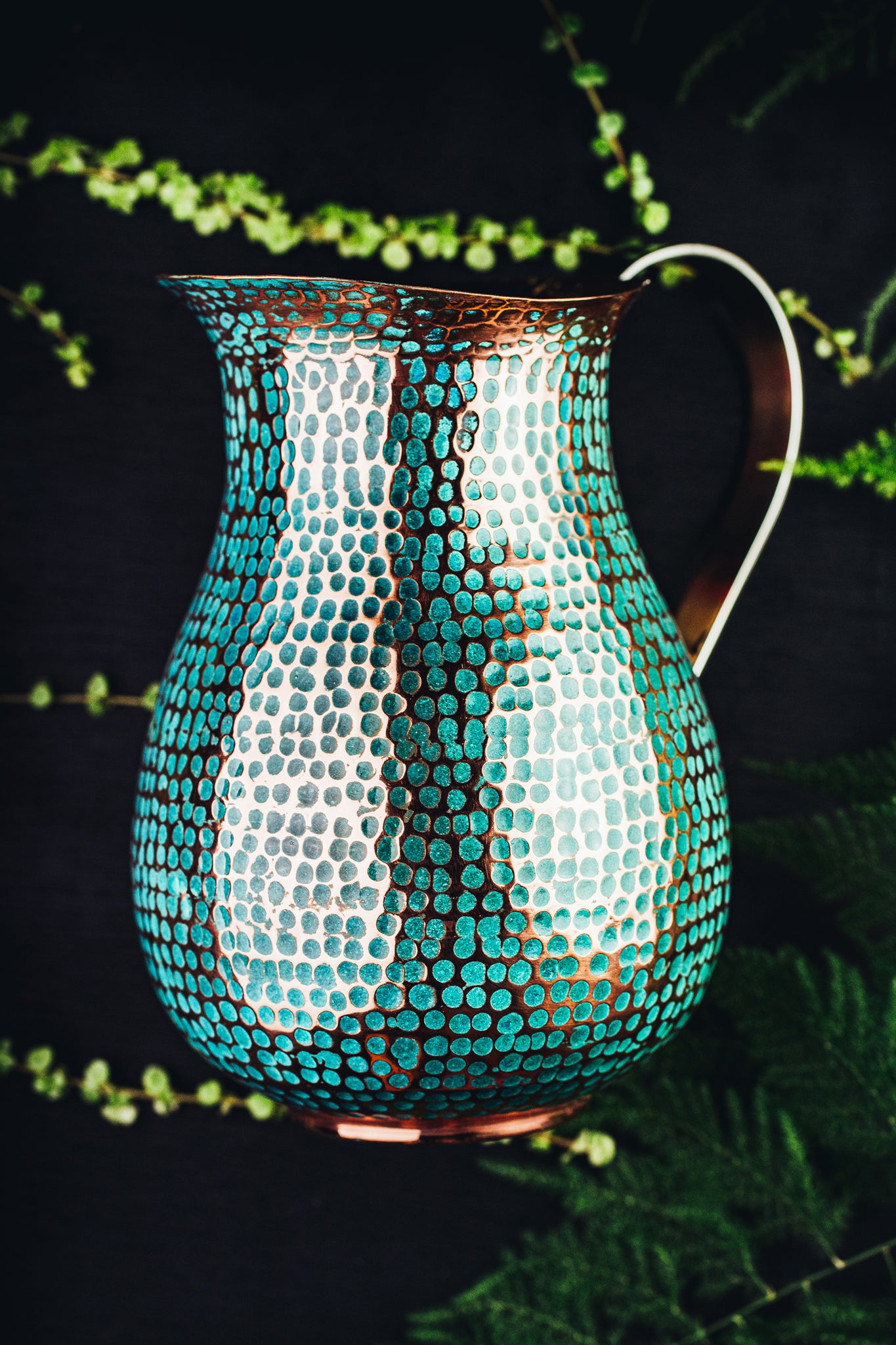Classic Jar Set Verde With 4 Glasses