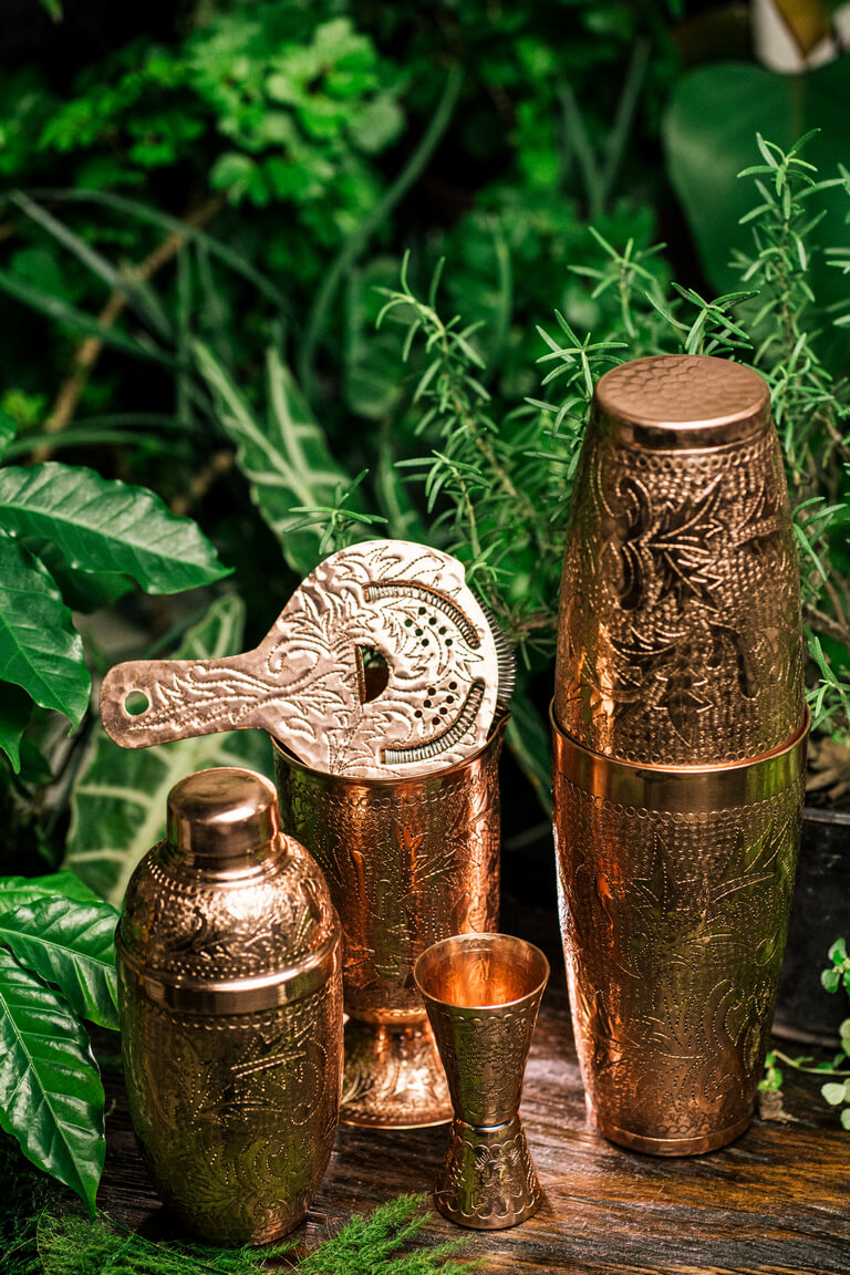 Engraved Set Flores 019