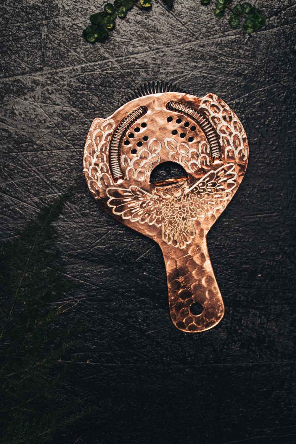 Strainer Limited Edition Buho Silver Engraved