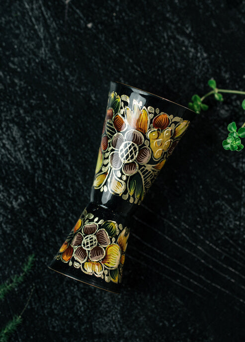 Jigger Hand Painted Agave 065