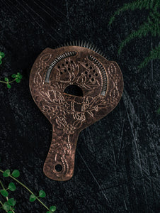 Strainer Engraved Colibrí 031