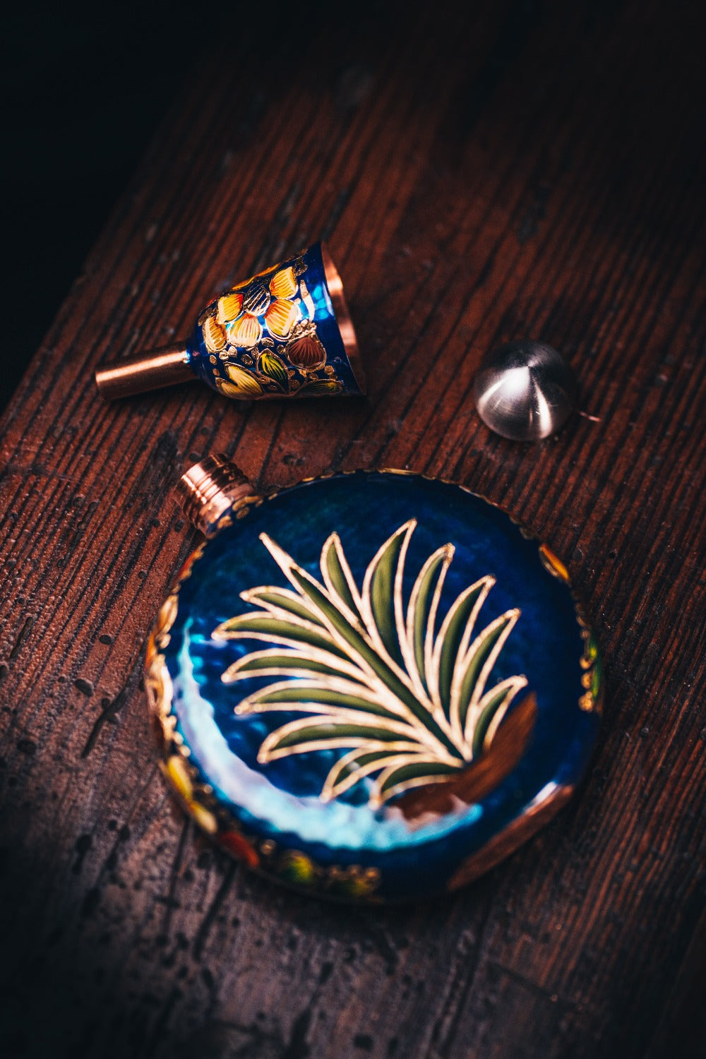 Flask Agave Azul 128